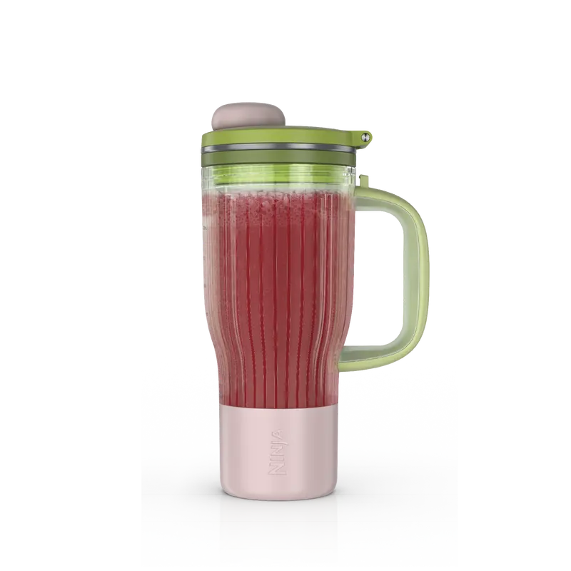 Portable Personal Blender with Travel Cup Powerful Smoothie Maker Leakproof Lid for Daily Use